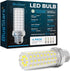 BlueStars 4 Pack 20W E26 E27 LED Corn Light Bulbs, 150W Equivalent, 6500K Cool Daylight White, 1600 Lumens