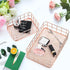 Hacaroa 4 Pack Rose Gold Wire Mesh Basket, Metal Desk Drawer Organizer for Cosmetics, Stationery, and Snacks