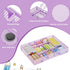 Marbrasse Expandable Desk Drawer Organizer, Mesh Tray with 10 Adjustable Compartments for Office Supplies, Makeup &