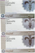 KingSeal Light Duty Poly Disposable Gloves, Powder-Free, Latex-Free, Size Small, 1 Box of 500