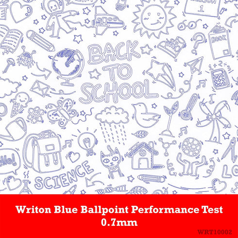 Retractable Blue Ballpoint Pens - 24-Pack Writing Pens - Comfortable Grip - 0.7mm Fine Point for Smooth Writing - Fast-Drying Ink Pen - Ball Point Pens - Modern School, Office Supplies
