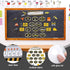 PerKoop 76 Pcs Construction Bulletin Board Set, Classroom Decor Tools for Success with Positive Saying Accents