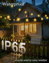 VGUXG 50ft-Solar-Powered-Lights-Outdoor-Waterproof-String
