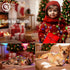 328FT 1200LED 8 IP67 OGORI Fairy Lights Outdoor, Multicolor Fairy String Lights Modes Remote & Timer, Waterproof Fairy
