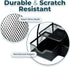 Greenco Mesh Desk Organizer, Small Black Caddy with 6 Compartments for Office & Dorm Room Supplies Storage