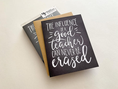 Palmer Street Press THANKS, TEACH! Set of 8 Teacher Thank You Gift Notecards - Thank You Cards For Teachers Bulk Set