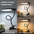 3 3000-6000K 10 8W 40 LiFMIRA Clip on Lamp USB Reading Light Color Modes and Brightness LED Flexible Gooseneck Desk