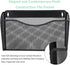 EASEPRES Mesh 6 Pack Wall Mounted File Holder, Metal Hanging Vertical Pocket Organizer for Office and Home, Black