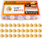 30PCS 3/8-Inch Brass Compression Cap Stop Valve Cap, Brass Compression Fitting
