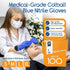 4.5 Inspire Cobalt Blue Nitrile Disposable Gloves | Nitrile Safety Medical Exam Cooking Cleaning Disposable Gloves