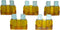 Yellow Furnace Fuse, 5 Pack, Blade Type ATC5, 5 Amp, Replaces Rheem Ruud 44-ATC5
