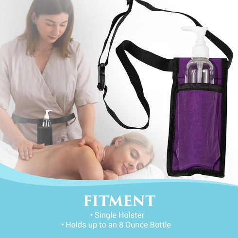 Massage Product Holster - NRG Hold All for Oils and Creams in Navy