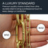CH-S59-04-AB-10 (10 RCH Hardware Steel Chandelier Chain, Antique Brass Feet)