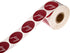 Joy Christmas Stickers, 500 Shiny Holiday Labels, 1.5" Envelope Seals, Made in The USA