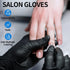 Black Nitrile Exam Gloves Basic Medical - Latex-Free & Powder-Free, 5 mil Gloves, NGPF-1047 (Pack of 100), X-Large
