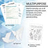 8.5" 11" 50 Sheets/Pack, 2-Packs BAZIC Products Blank Paper Copy & Multipurpose Paper - x White Color Printer Paper