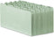 Pendaflex PN1025 A-Z Top Tab Recycled File Guides, 25 pt. Gray pressboard, 1/5 Tab, Legal, 25/set