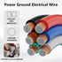 Mygatti 14 (6-Pack 25 14AWG Gauge Wire Black/Red/Grey/Blue/Green/Brown, Each FT), Low Voltage Automotive Primary