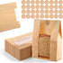 Yuanan 150PCS Window,14" 8.3" 3.5" 30 Bakery Bags with X X Cookie Bags Bread for Homemade Bread, Sourdough Breads Paper