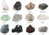 12 1" EISCO Rock & Mineral Kit, Pieces - Includes Metamorphic, Igneous, Sedimentary Rocks & Minerals - Specimens