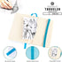 Pentalic 3" x 4" Pocket Sketchbook Traveler Journal - 160 Pages, Turquoise