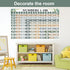 Eucalyptus Math Posters, Numbers 1-100 Chart for Classroom Decorations and Wall Decor