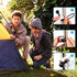 Tarp Bungee Balls Ties 8 Inch, 50 PCS Heavy Duty High Elastic Bungee Cord for Tarp, Camping Tent, Shelter, Cargo,