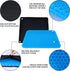Gel Seat Cushion, Double Thick Egg Gel for Pressure Pain Relief, Breathable Wheelchair and Office Chair Pads
