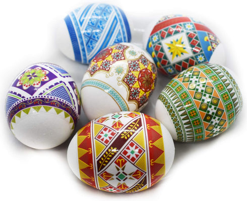 Thermo Heat Shrink Sleeve Decoration Easter Egg Wraps Pysanka Pysanky (Ornaments)