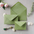 PONATIA 50 Pack A1 Envelopes, 3 5/8 x 5 1/8 Inches Sage Green for Weddings, RSVP Cards, Thank You Notes