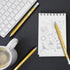 BAZIC Pencil Wood Pre-Sharpened #2 HB Jumbo Pencils, Premium Yellow Pencils with Latex Free Eraser for School Office