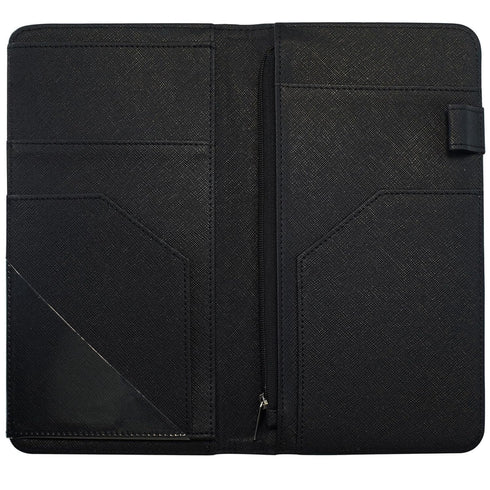 Mymazn Server Book with Zipper and Magnetic Pocket Waitress Book Waiter Book