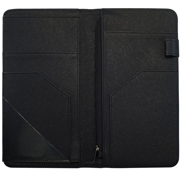 Mymazn Server Book with Zipper and Magnetic Pocket Waitress Book Waiter Book