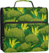 Fisyme 3 Broccoli Pattern Zipper Binder Ring with Zipper and Shoulder Strap Large Capacity Multi-Pocket Binder