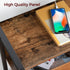 Industrial Printer Cart, 3-Tier Mobile Stand with Power Outlets and USB Ports for Office Use