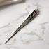 Decorative Envelope Paper Letter Opener with Mother of Pearl Antique Design Silver Steel Blade