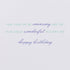 Papyrus Birthday Card - Wonderful Happy Birthday