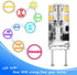 0-100% Dimmable G8 LED Bulbs 3W 4000K Natural White Replace G8 20 Watt 25 Watt Halogen, 6 Pack