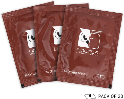 Noctua NA-SCW1 Cleaning Wipes for Thermal Paste, 20 Pieces