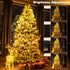 50Ft 1000 ZAIYW LED Cluster String Lights Dual Color Changing String Lights with Remote Timer Plug in Firecracker