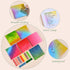 BAYTORY 500 Sheets Transparent Sticky Notes, 3 x 3 Glitter Clear Memo Pads, Self-Stick Index Tabs for Bible Accessories