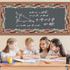 Whaline 65.6Ft Inspirational Bulletin Board Border Growth Mindset Scalloped Trim Motivational Craft Decor for Classroom