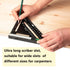 Beslands 7 inch Rafter Square with Level, Aluminum Triangle Ruler, Woodworking Layout Tool