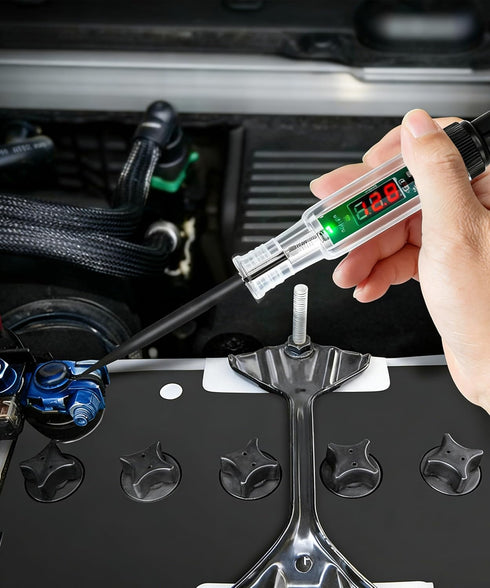 PAIYUE 6-24V Test Light with Voltmeter,Car Accessories DC Digital LED Circuit Tester,Automotive Circuits Low Voltage