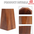 Marsrut Walnut Pencil Holder, Wooden Pen Holder Cup for Desk, Natural Wood Pen Stand for Home, Office, Bookshelf