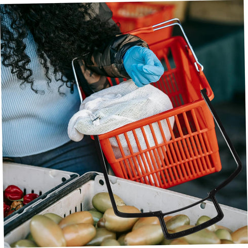 Handheld Shopping Basket Replacement Handle - Durable Grip for Carts