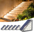 Solar Step Light Outdoor Stair Lights, Deck Lights Outdoor Powered IP65 Waterproof,