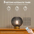 Battery Operated Lamp with Remote Control for Table Decor,Small Cordless Table Lamps with Timer&Replaceable LED