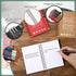 Jetec 25 Sets Team Employee Appreciation Gifts Bulk Office Business Inspirational Team Together Spiral Notebooks with