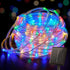 clouisc Solar String Lights Outdoor Waterproof 120 LED 40ft Rope Lights with 8